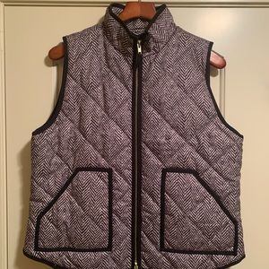 J. Crew houndstooth vest